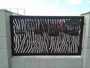Metal Fence Wall Design