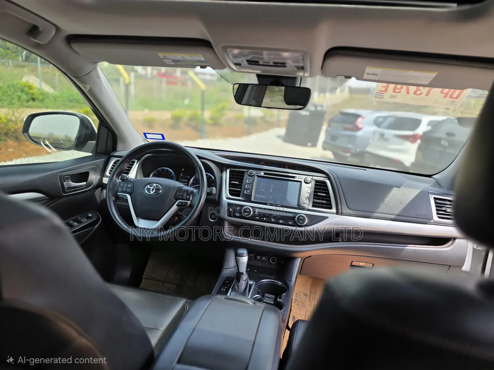 Toyota Highlander XLE 4x2 V6 (3.5L 6cyl 8A) 2018 White