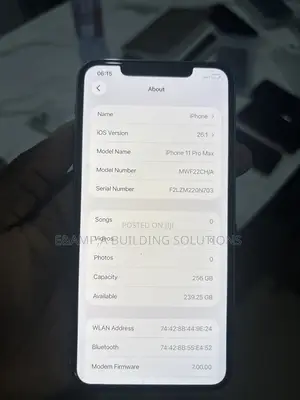 Apple iPhone 11 Pro Max 256 GB