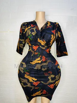 Fitted Midi Dress