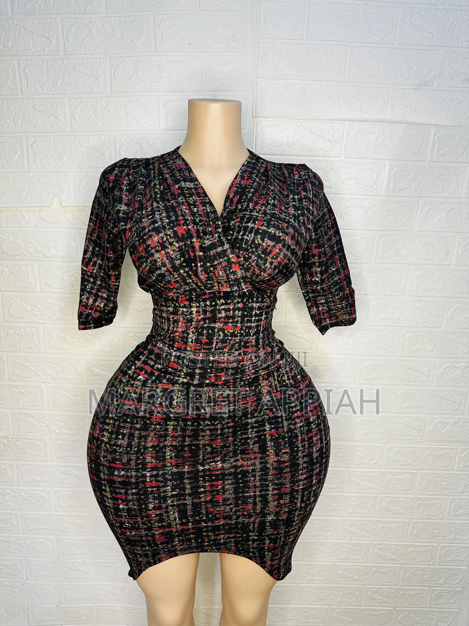 Fitted Midi Dress