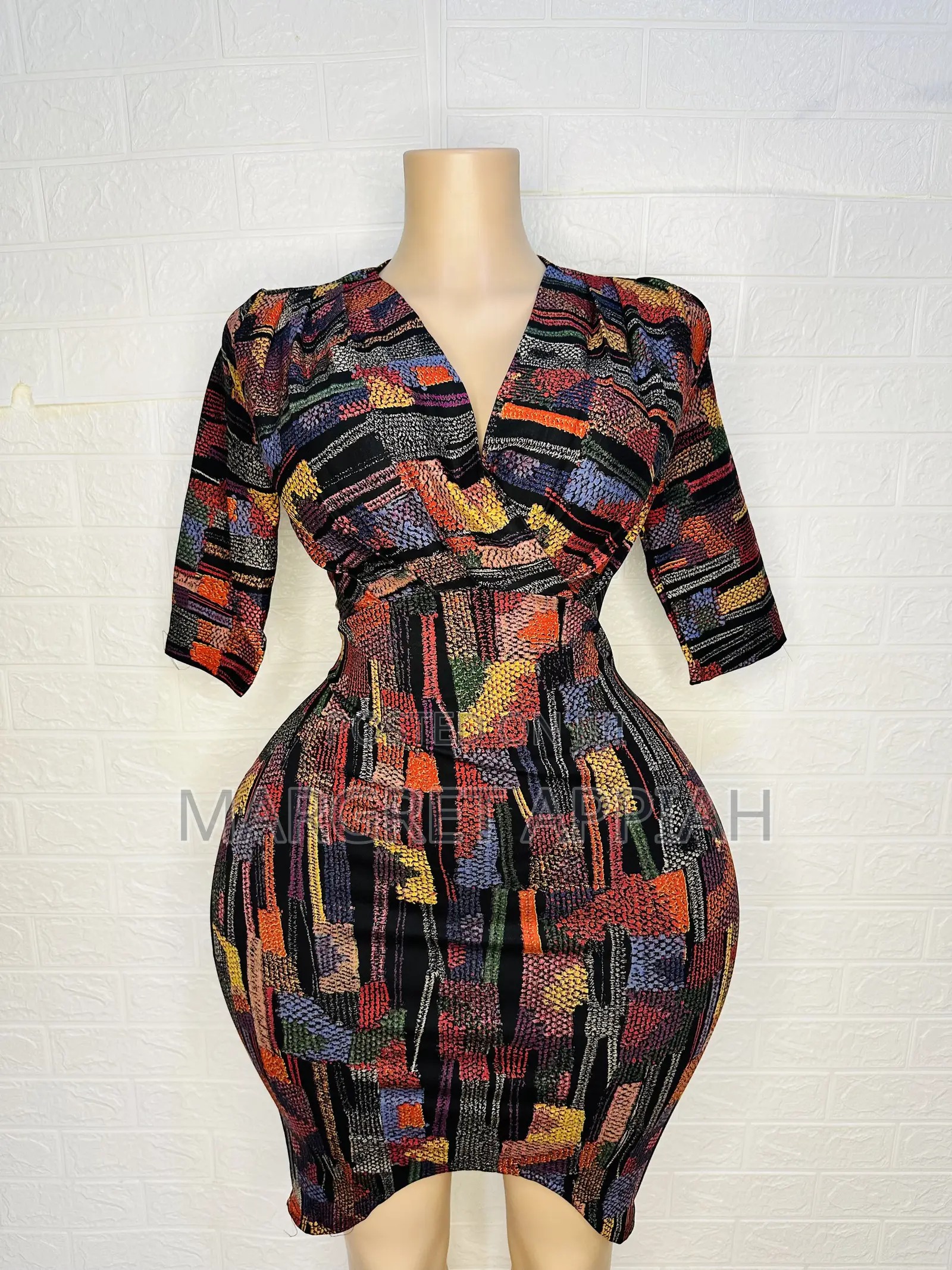Fitted Midi Dress