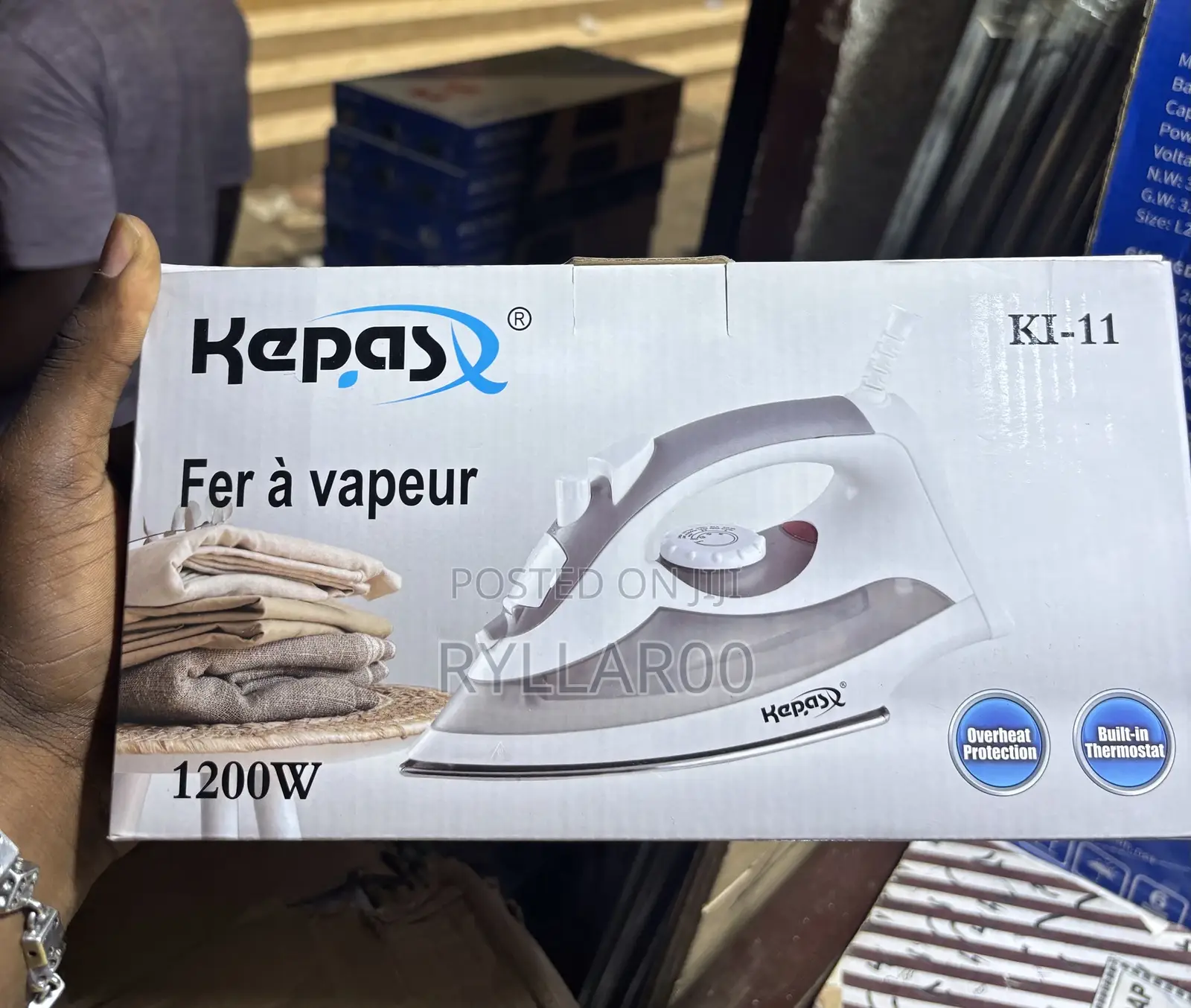 Electric Steam Iron Kepas