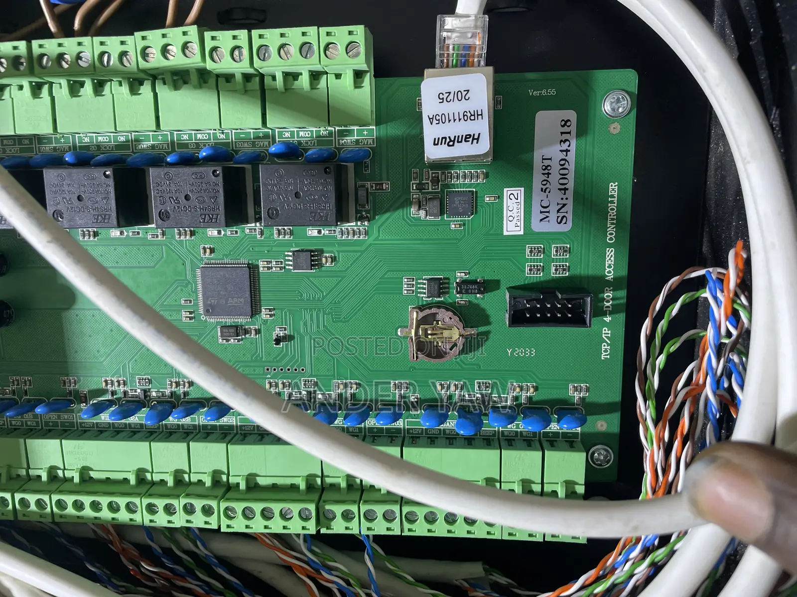 Electricial and Electronic Security Systems Technician.
