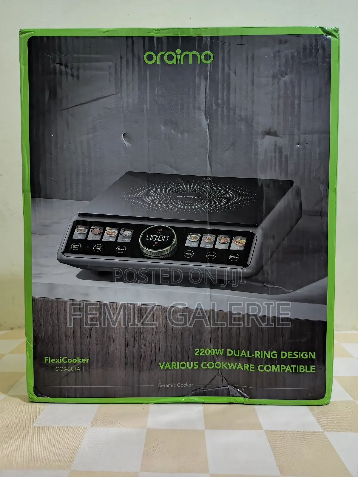 Oraimo Flexicooker 2200w Electric Ceramic Hot Plate