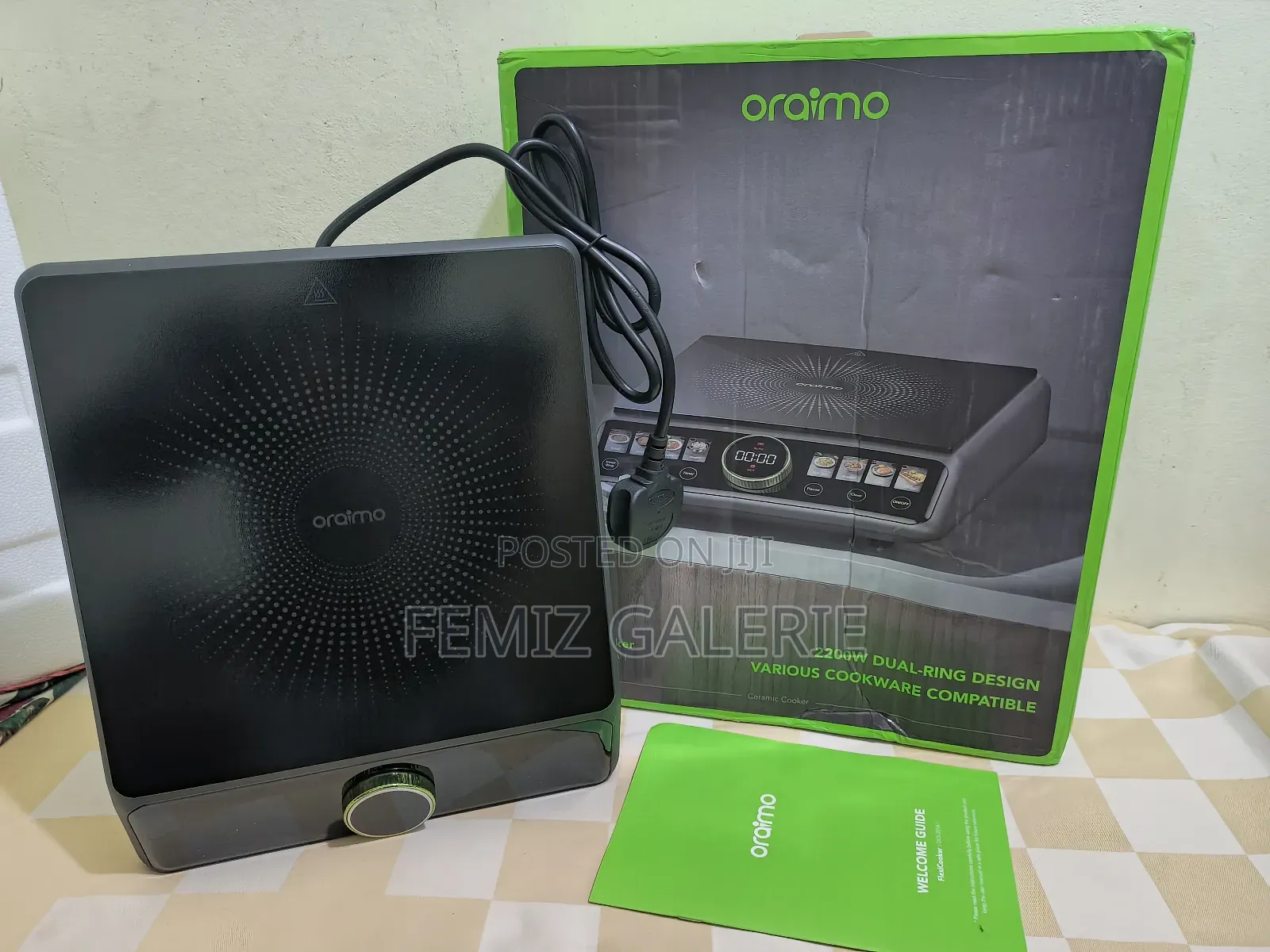 Oraimo Flexicooker 2200w Electric Ceramic Hot Plate