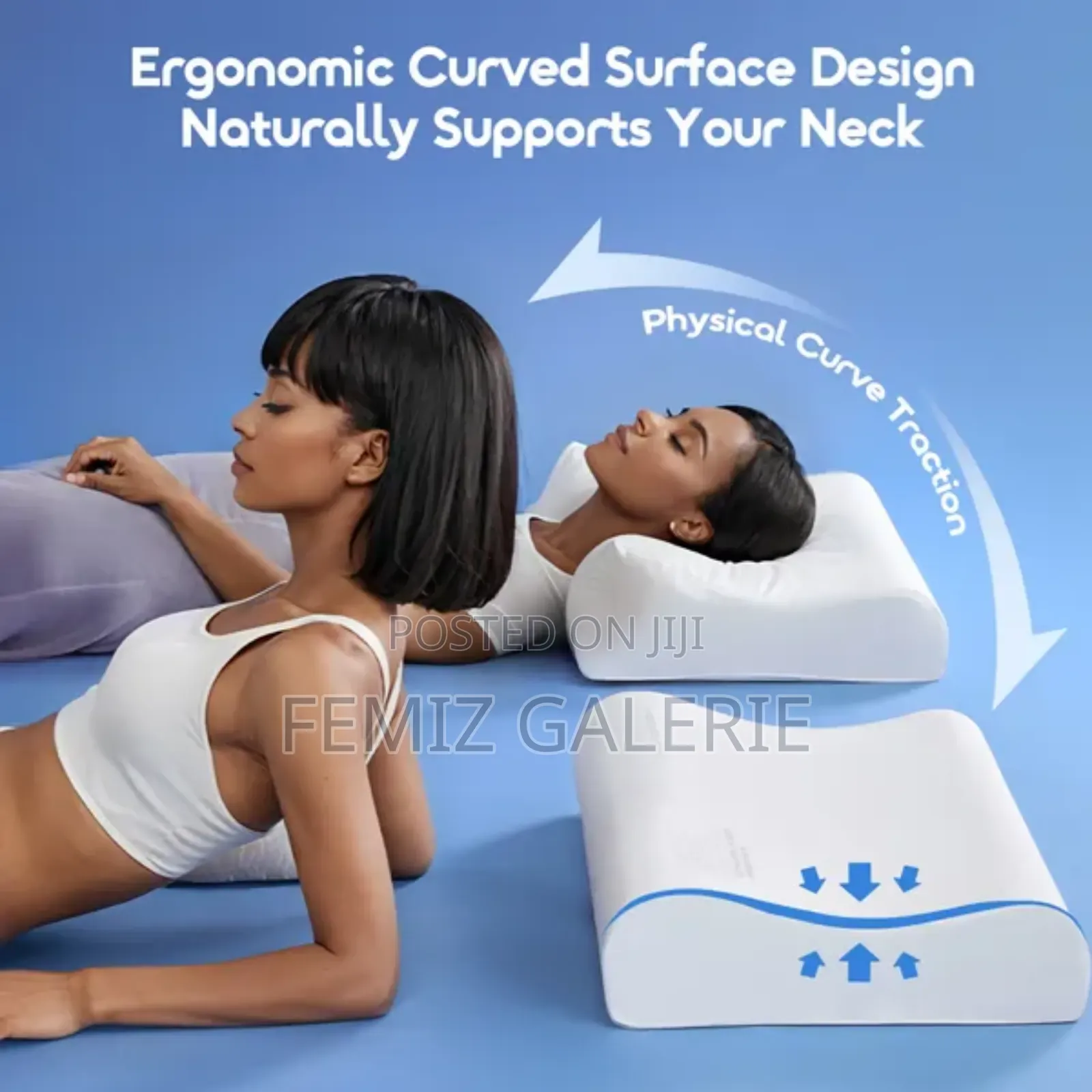 Oraimo Cloudease Slow Rebound Comfort Sleep Pillow