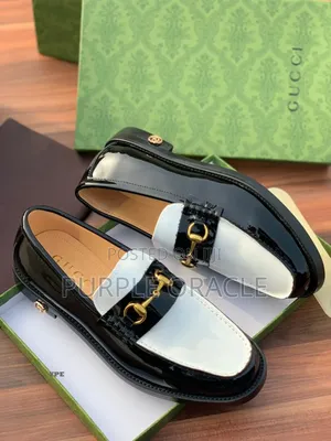 Gucci Luxury Design Leather Men's Loafers