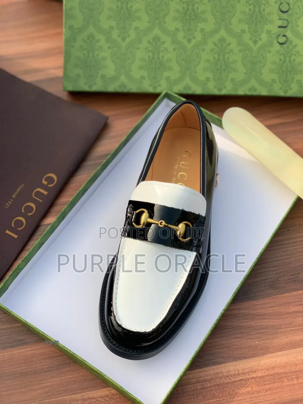 Gucci Luxury Design Leather Men's Loafers