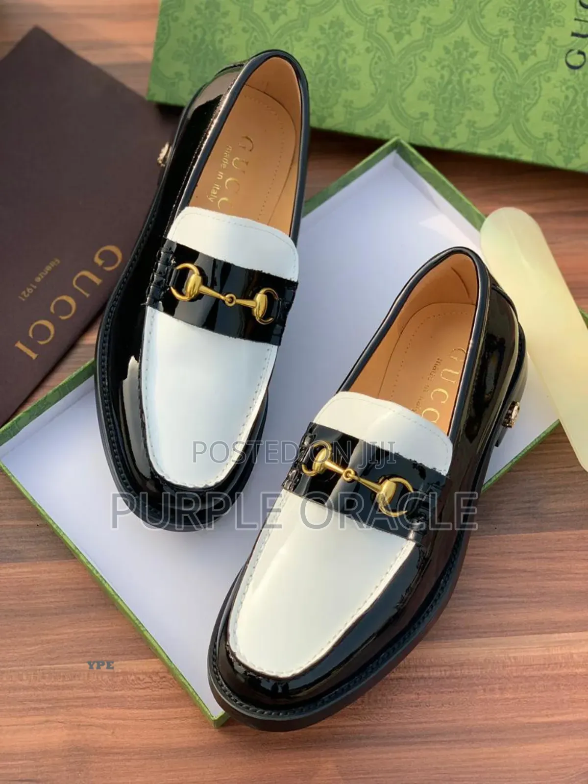 Gucci Luxury Design Leather Men's Loafers
