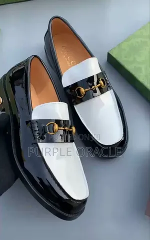 Gucci Luxury Design Leather Men's Loafers