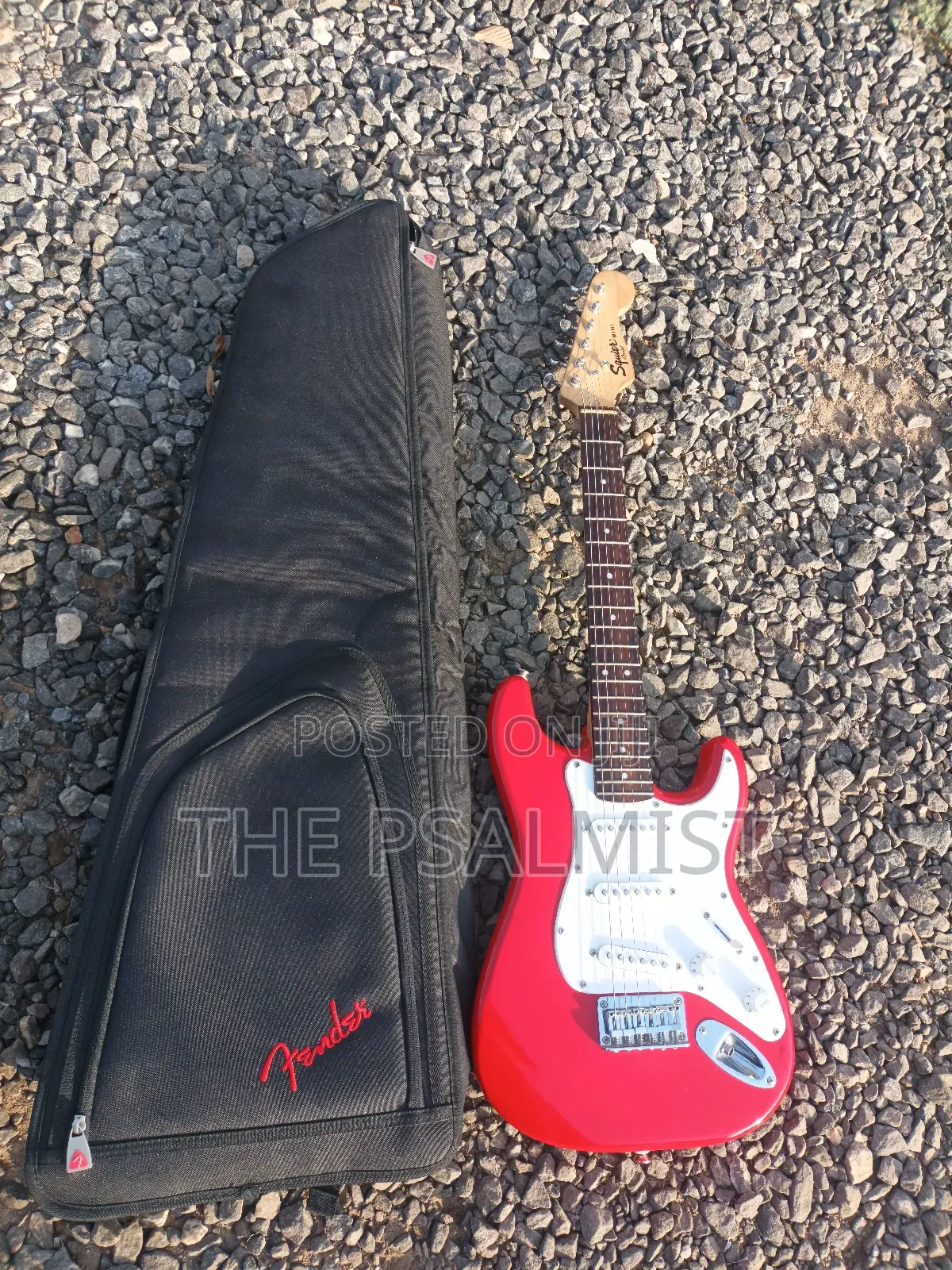Fender Squier Mini With An Original Padded Bag