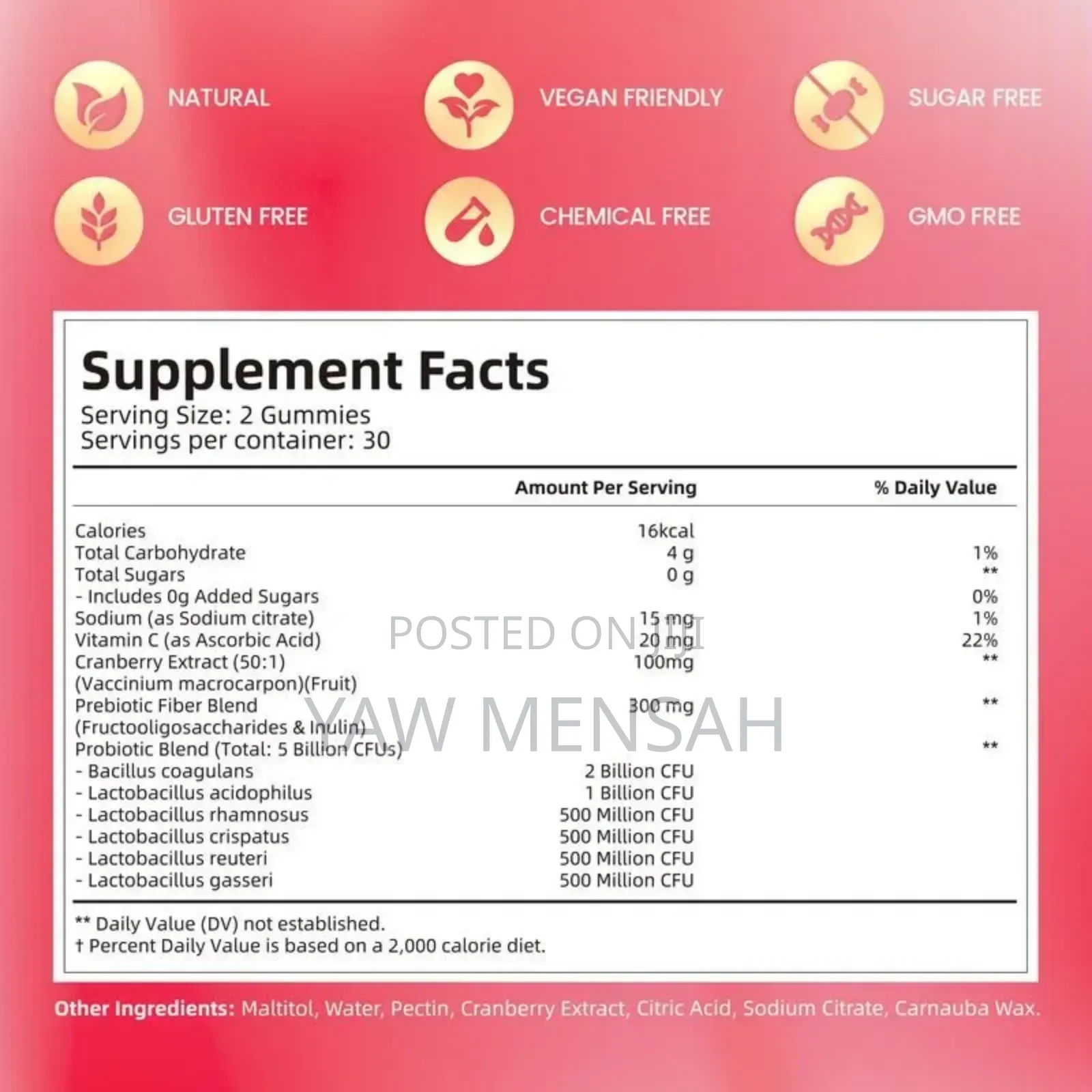 Original Women's Probiotic Gummies