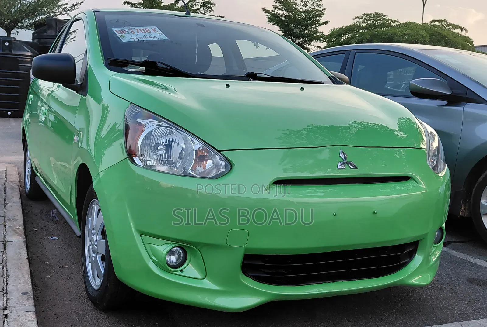 Mitsubishi Mirage DE 4dr Hatchback (1.2L 3cyl 5M) 2014 Green