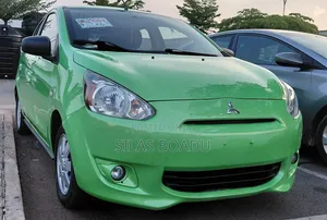 Mitsubishi Mirage DE 4dr Hatchback (1.2L 3cyl 5M) 2014 Green