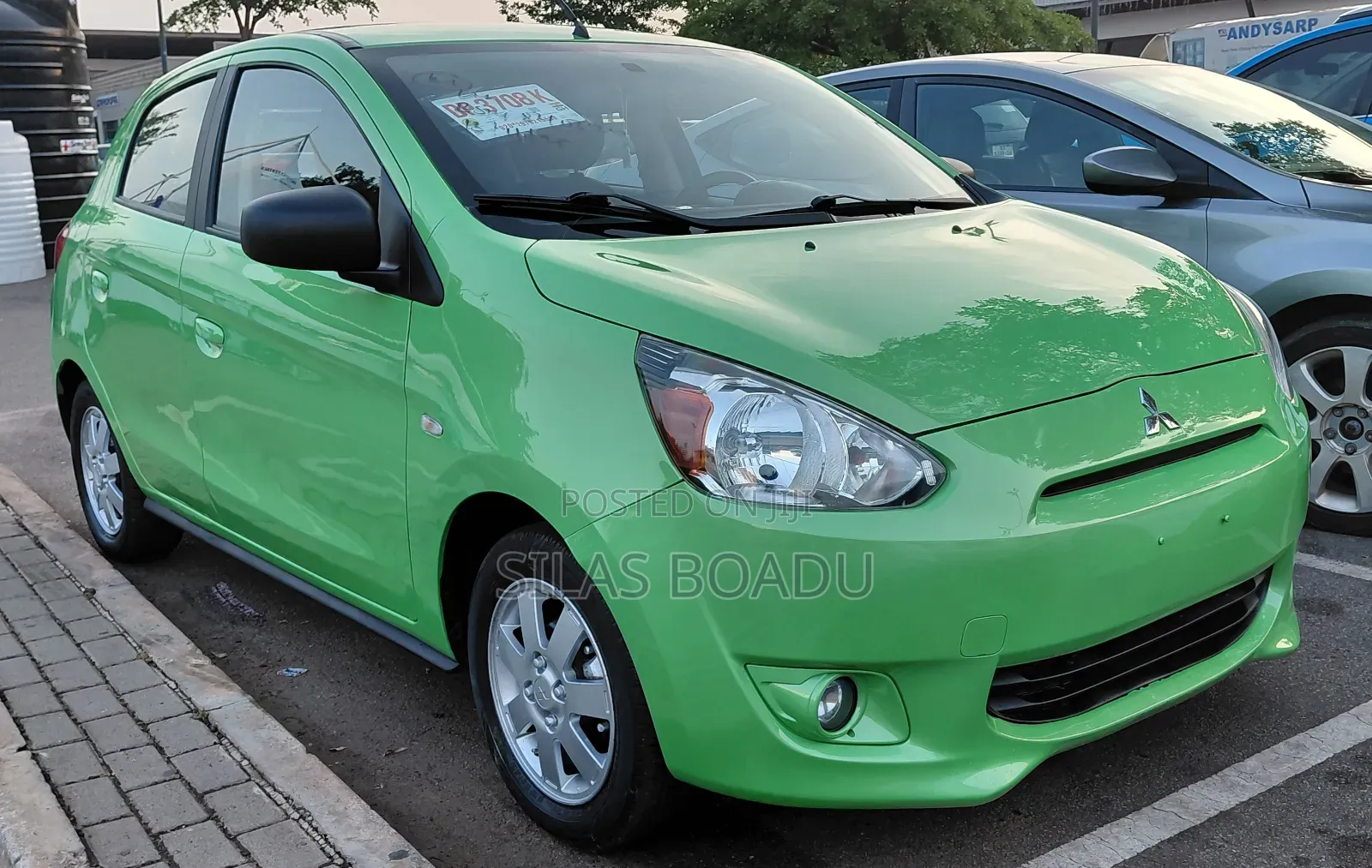 Mitsubishi Mirage DE 4dr Hatchback (1.2L 3cyl 5M) 2014 Green