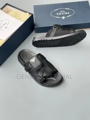 Prada Monolith Men’S Sandals/Slippers