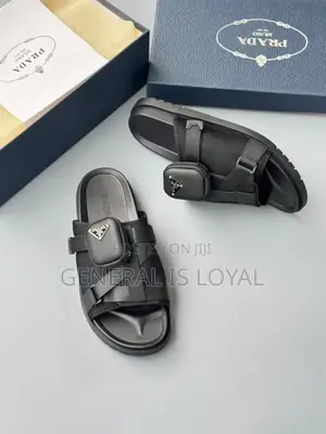 Prada Monolith Men’S Sandals/Slippers