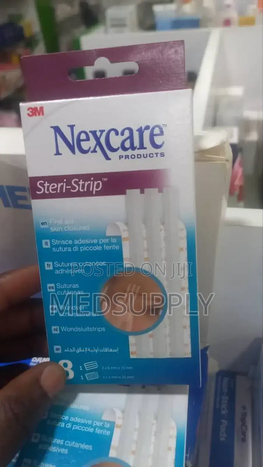 Steri-Strips Skin Closure (Per Pack of 8pcs)