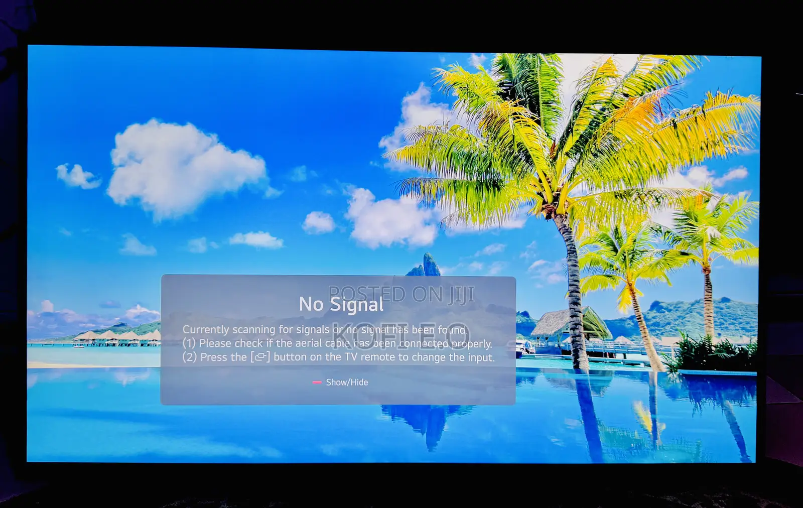Uk Used Ultra Slim Lg 50 Inch Smart Uhd Digital Satellite 2023 Tv