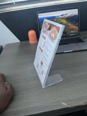 Table Talkers Qr Code Acrylic Sign Stand