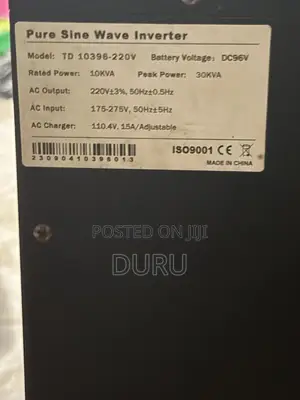 10kva Fore Solar Hybrid Inverter – 30kva Peak