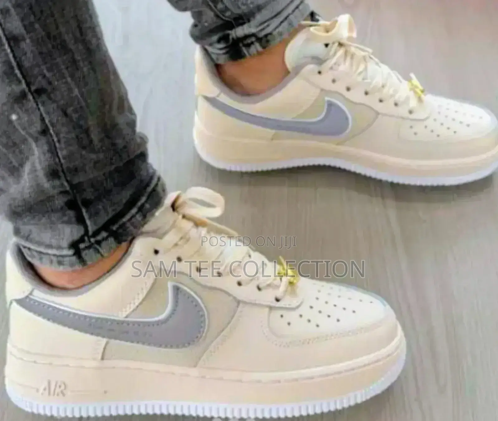 Nike Air Force 1 Cream Grey