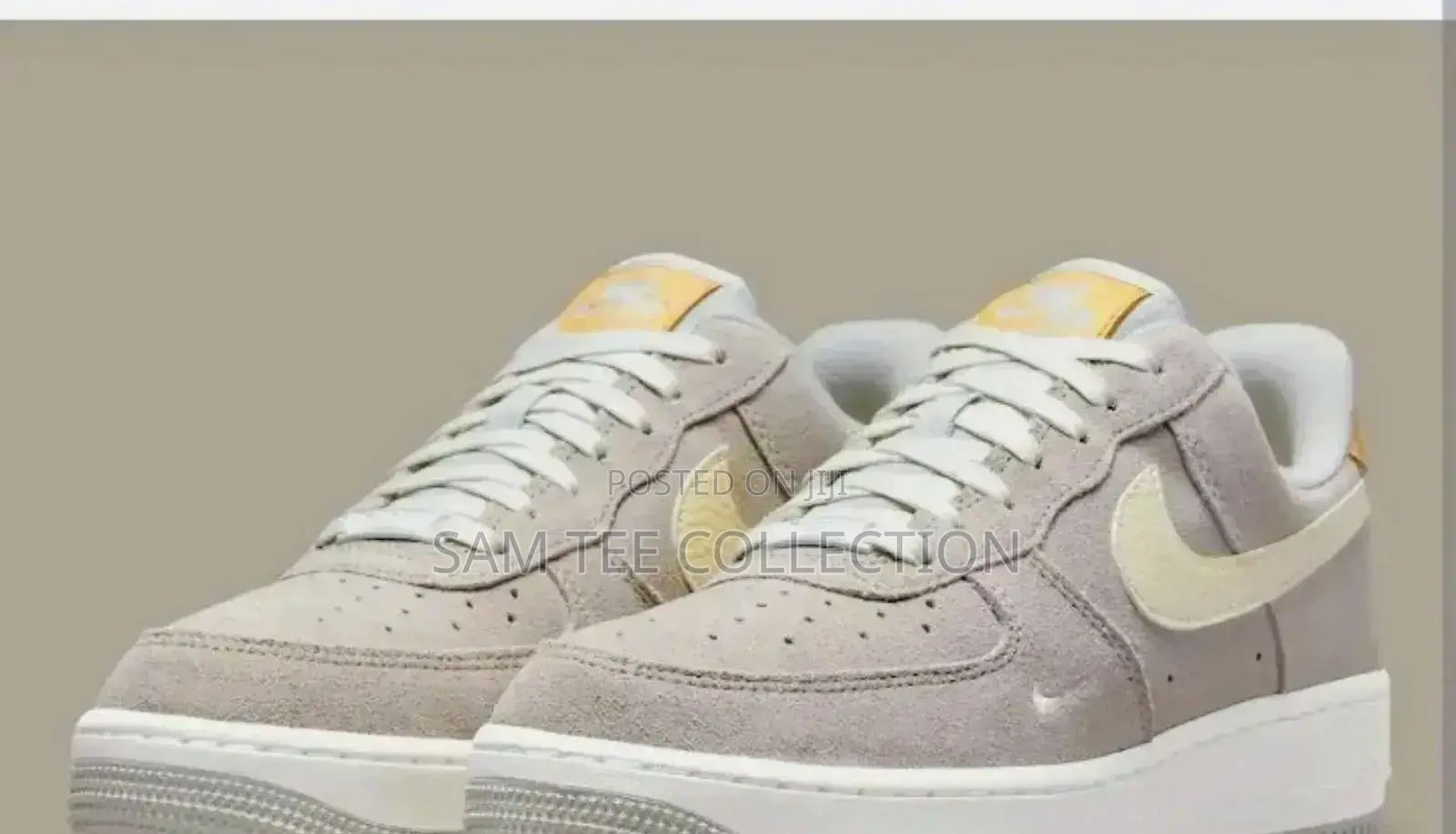 Nike Air Force 1 Cream Grey