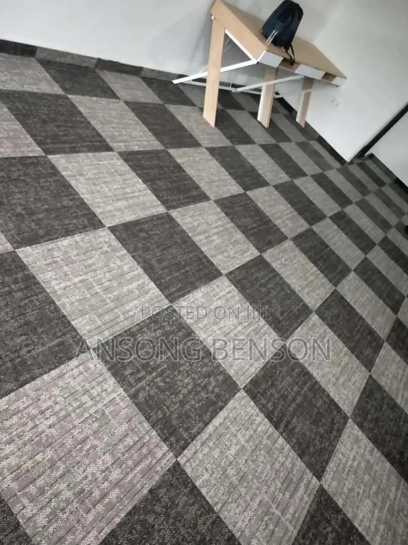 PVC Woolen Carpet Tiles Sales Professional Installation