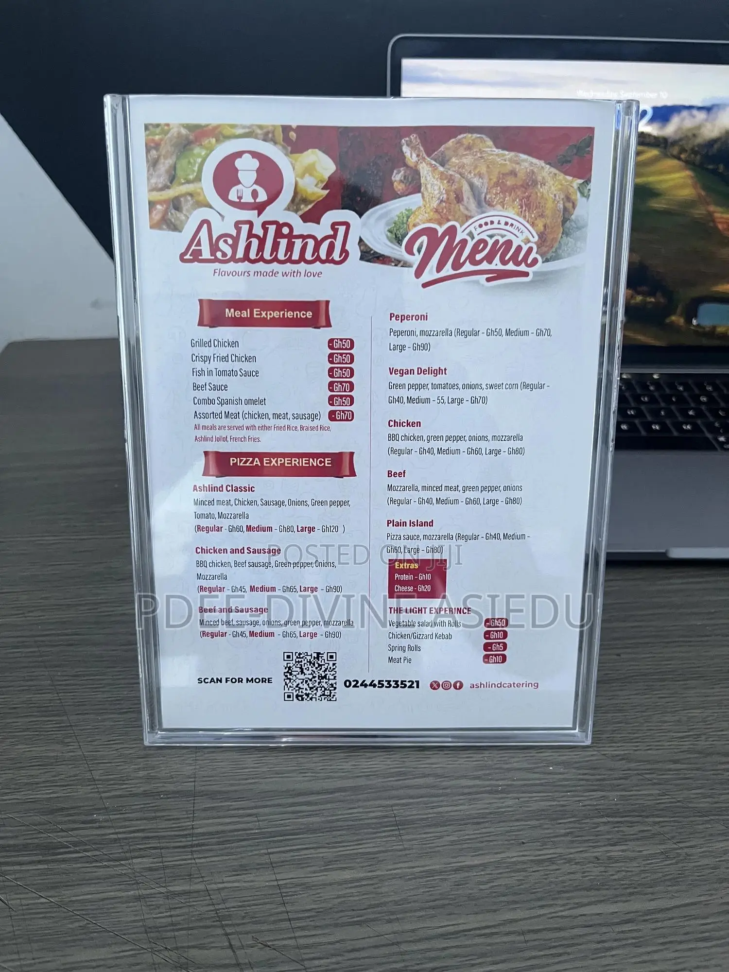 Table Talkers Qr Code Acrylic Sign Stand