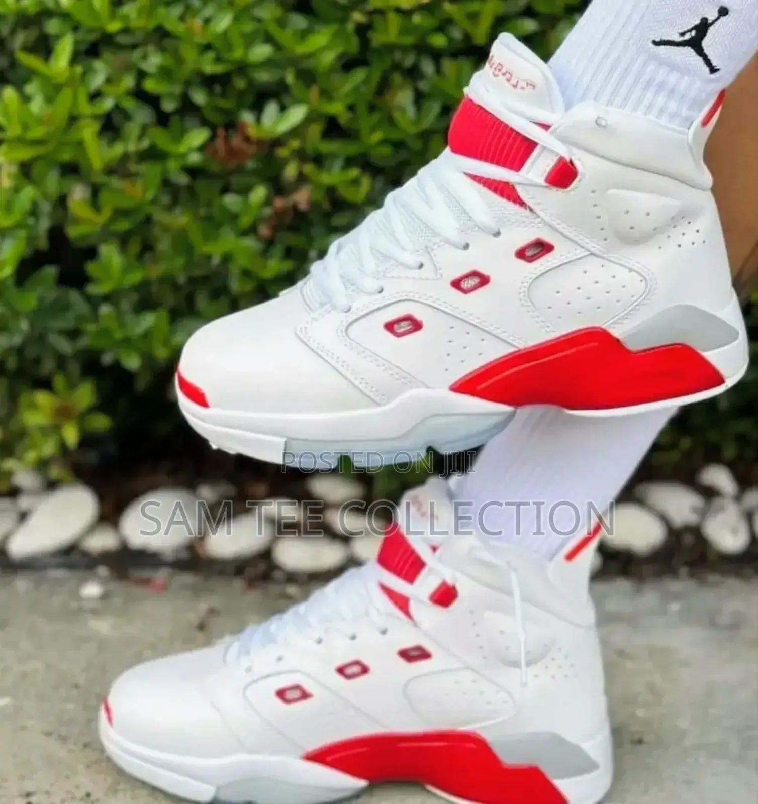 Jordan 6 Retro Fire Red White