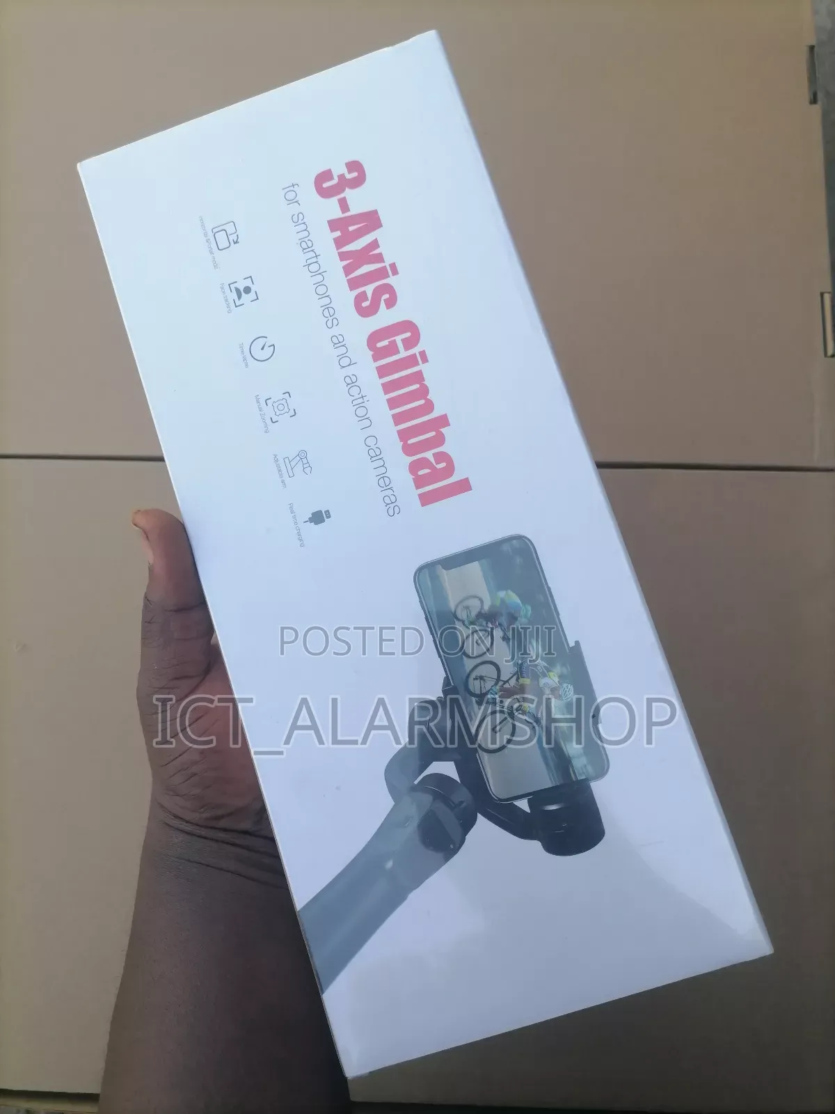 Gimbal Stabilizer for Smartphone and Action Camera