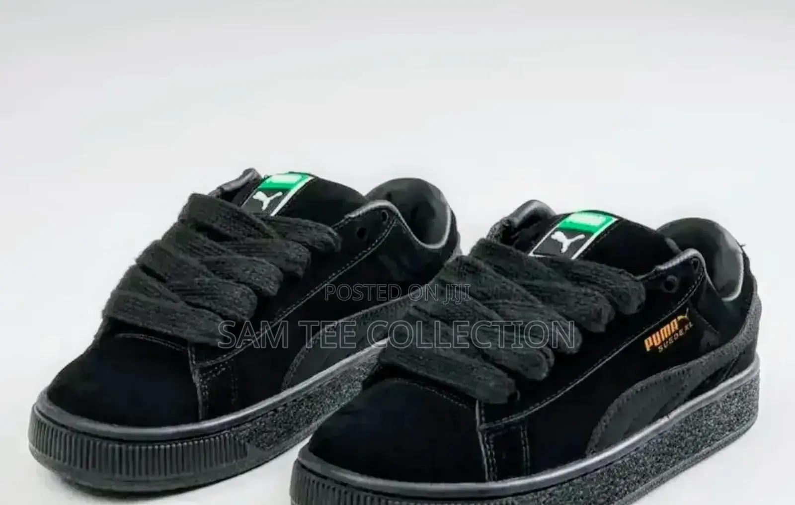Original Puma Suede, All Black, Red/Puma White, Blue White.
