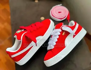 Original Puma Suede, All Black, Red/Puma White, Blue White.