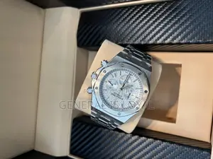 Audemars Piguet Royal Oak Chronograph Silver Stainless Watch