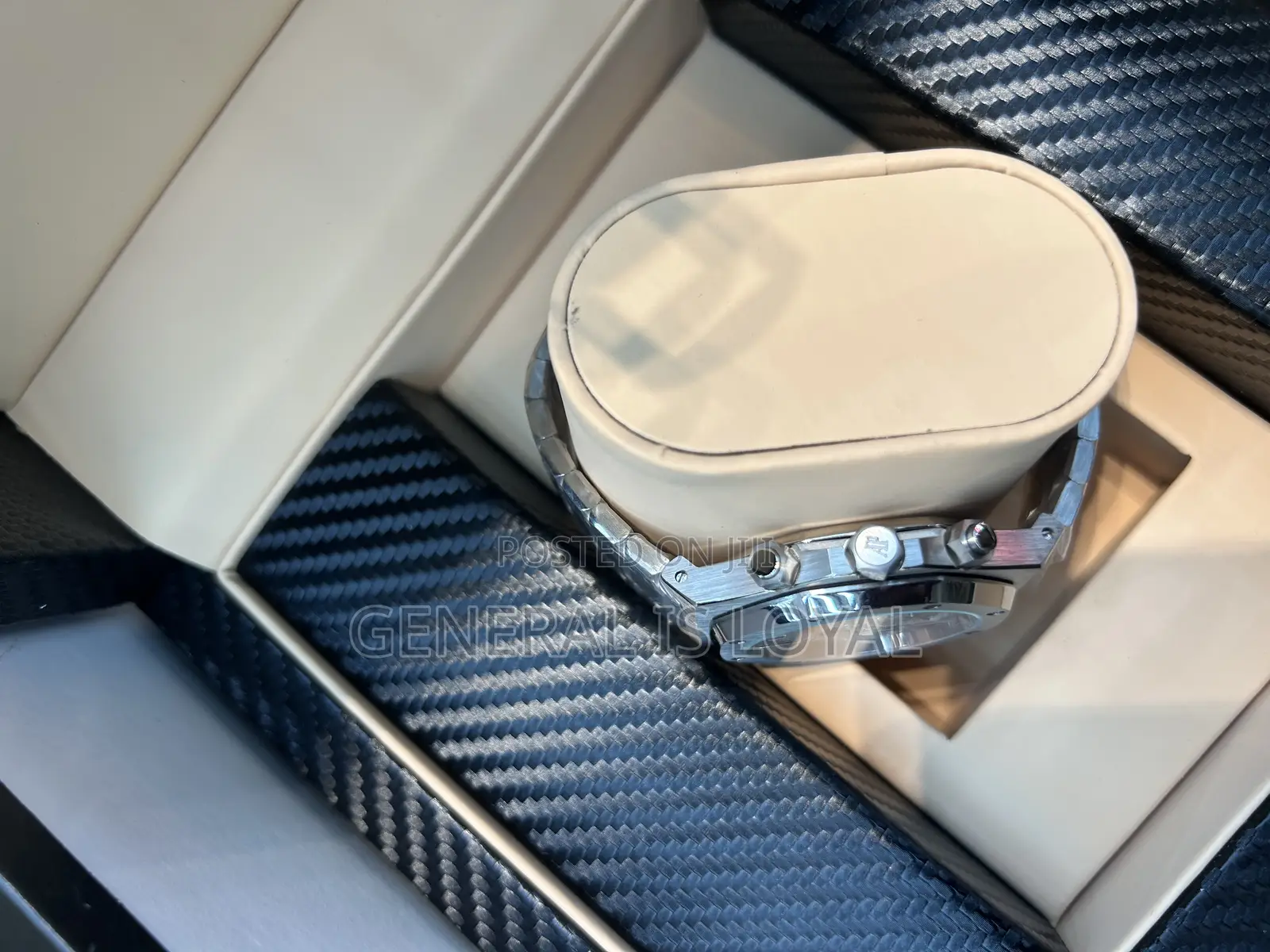 Audemars Piguet Royal Oak Chronograph Silver Stainless Watch
