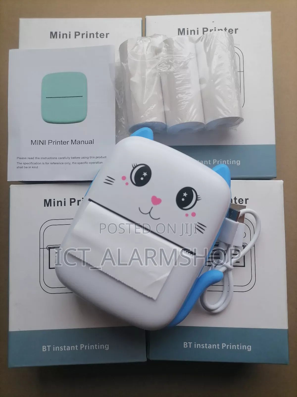 Mini Pocket Printer, With Printing Paper