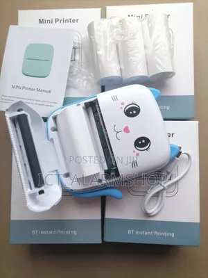 Mini Pocket Printer, With Printing Paper