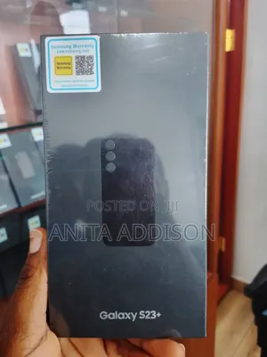 New Samsung Galaxy S23+ 256 GB Black