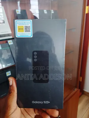 New Samsung Galaxy S23+ 256 GB Black