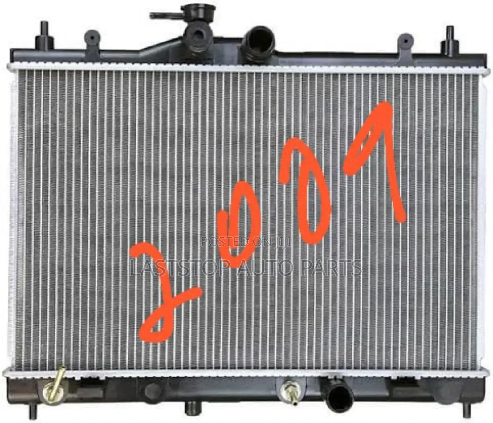 Nissan Versa (Tiida) Radiator [Water Tanks] - To All Areas.