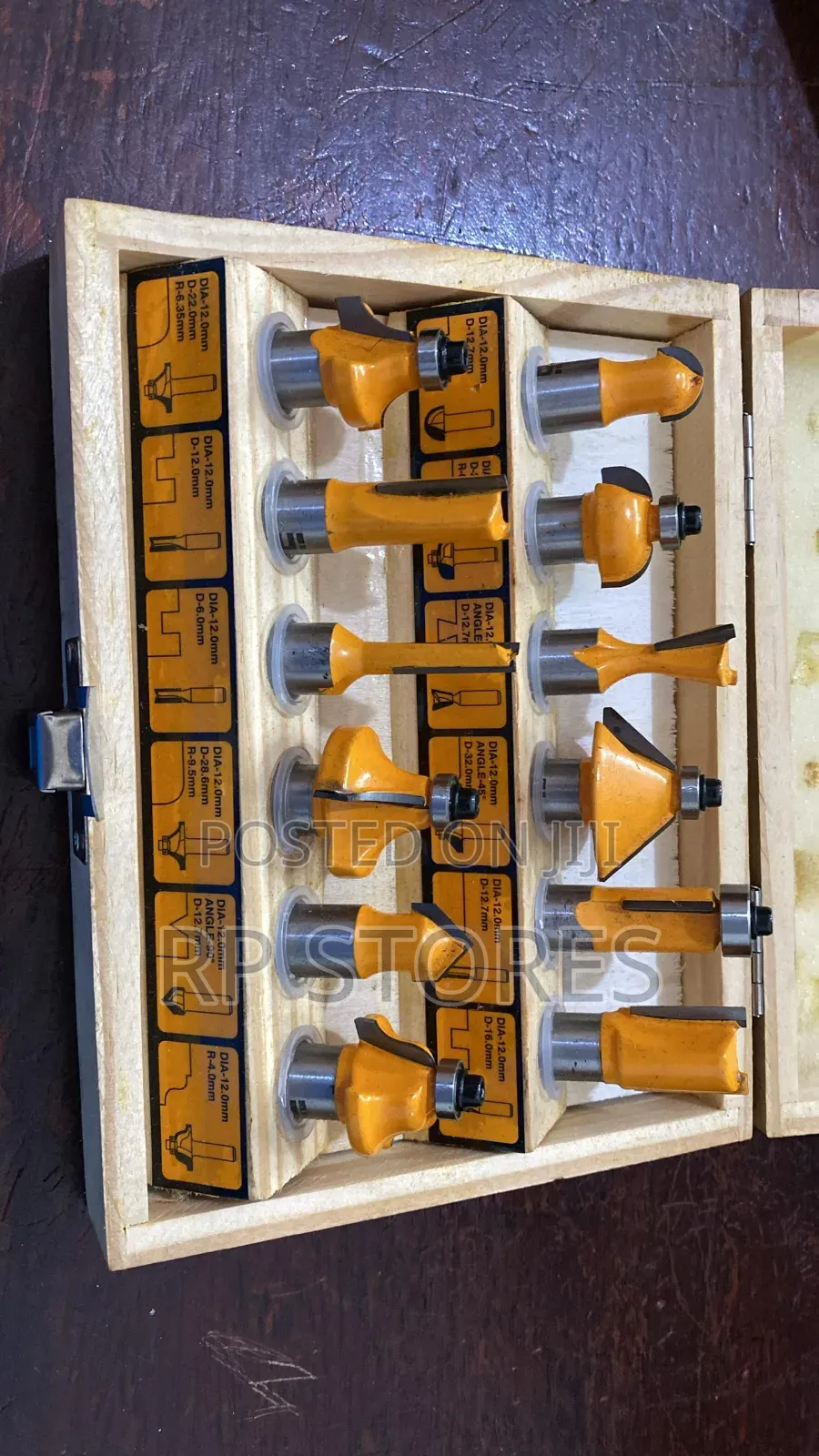 Router Bits 12mm 12pcs Set