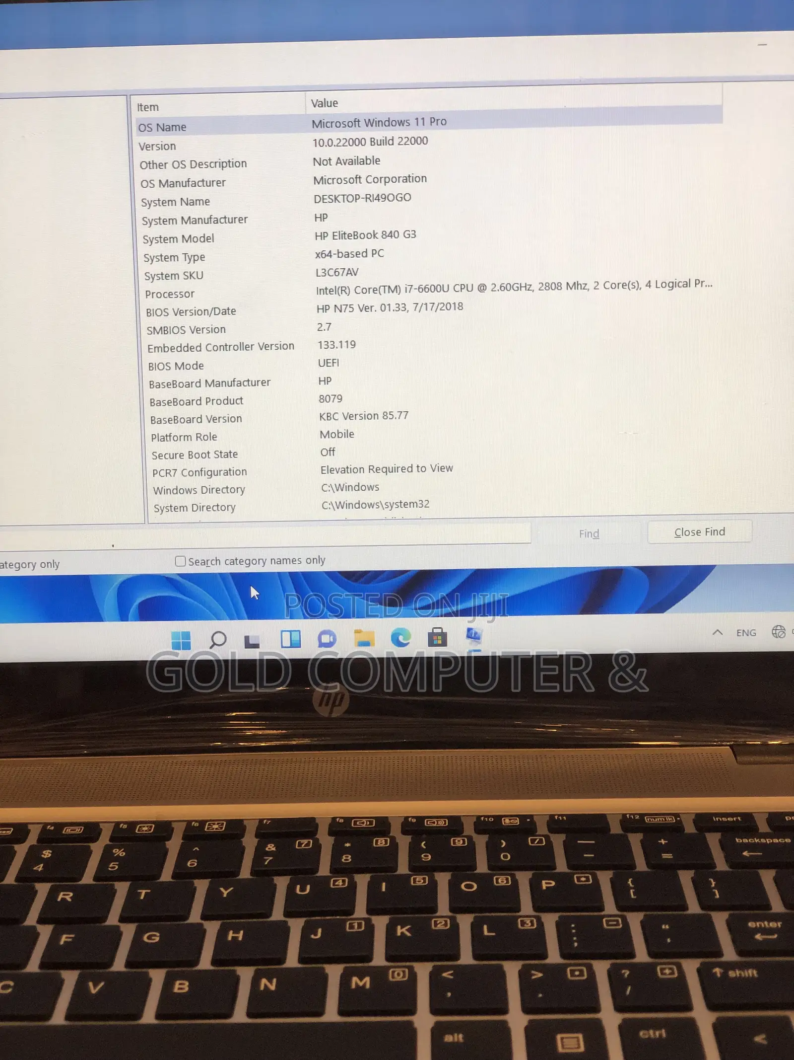 Laptop HP EliteBook 840 G3 8GB Intel Core i7 SSD 256GB