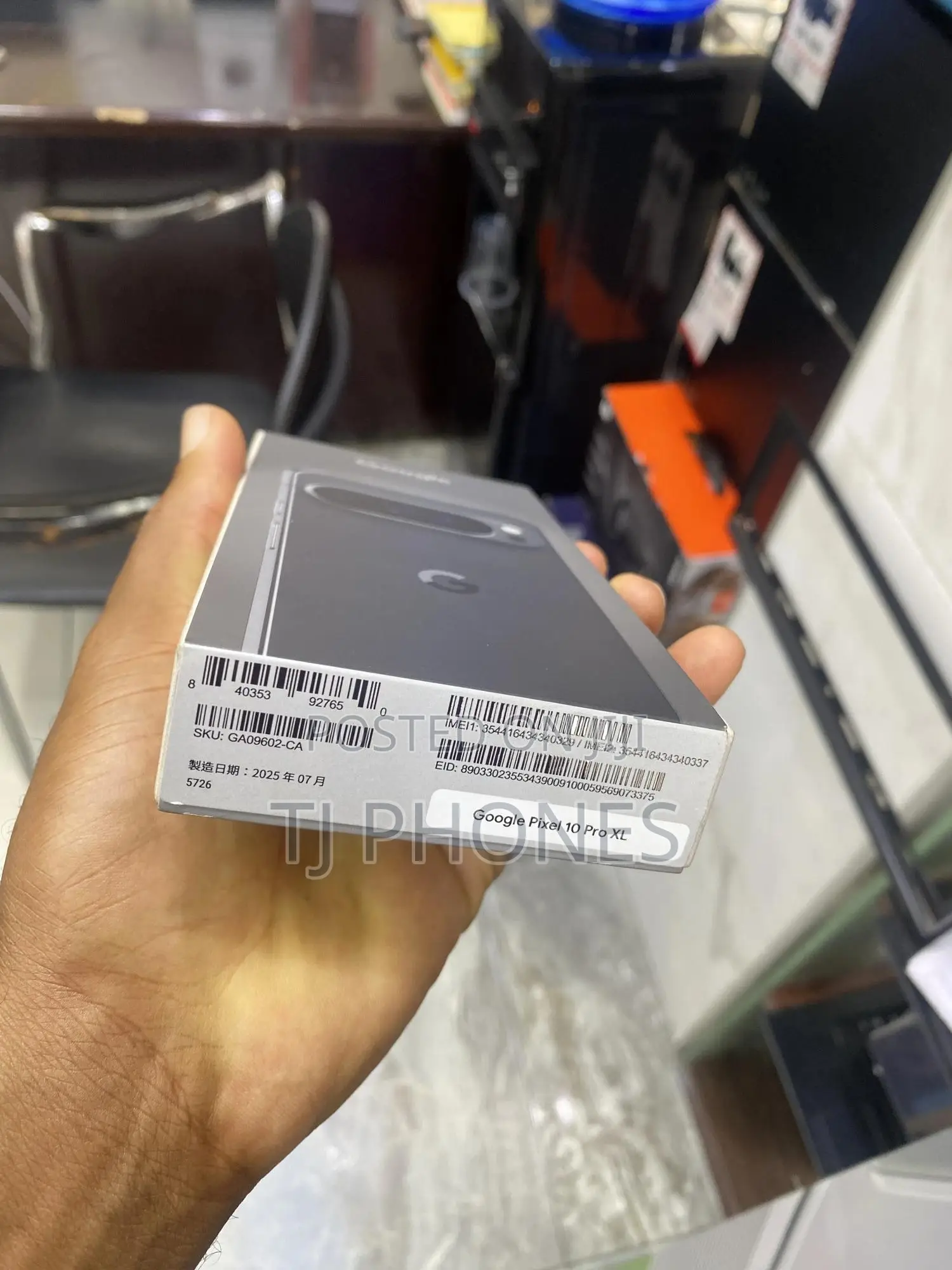 New Google Pixel 10 Pro XL 256 GB Black