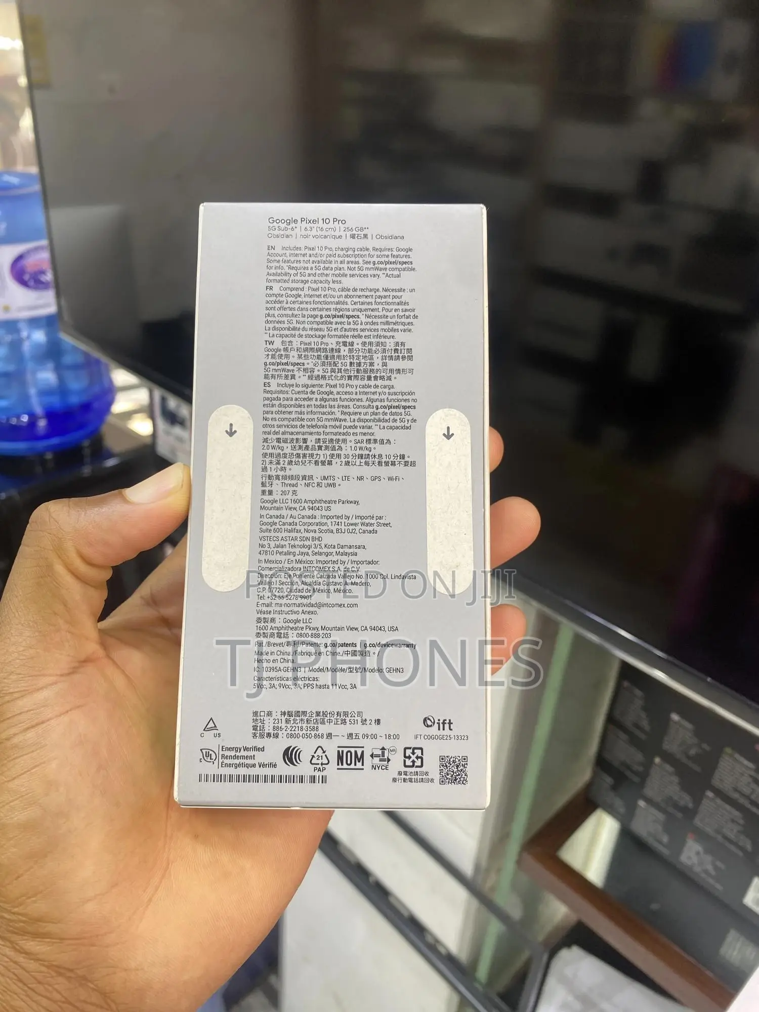 New Google Pixel 10 Pro 256 GB Black