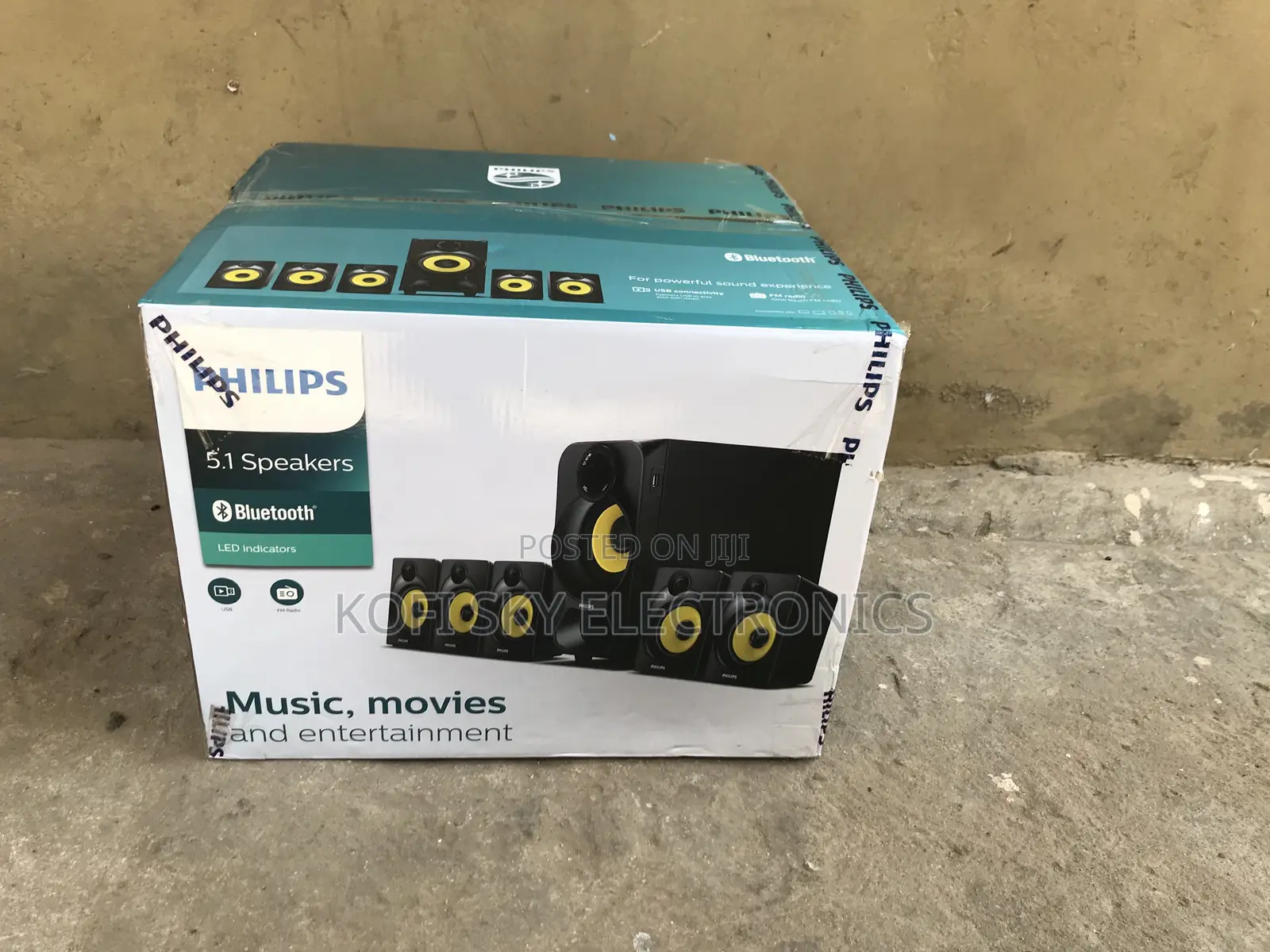 Philips Latest Bluetooth Speaker 5.1channel