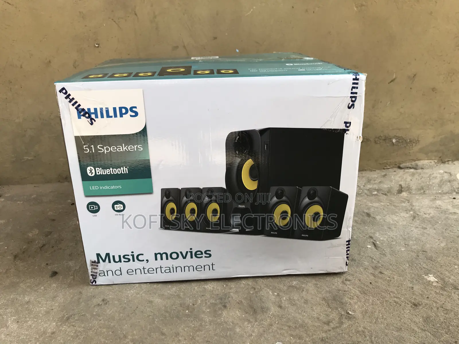 Philips Latest Bluetooth Speaker 5.1channel