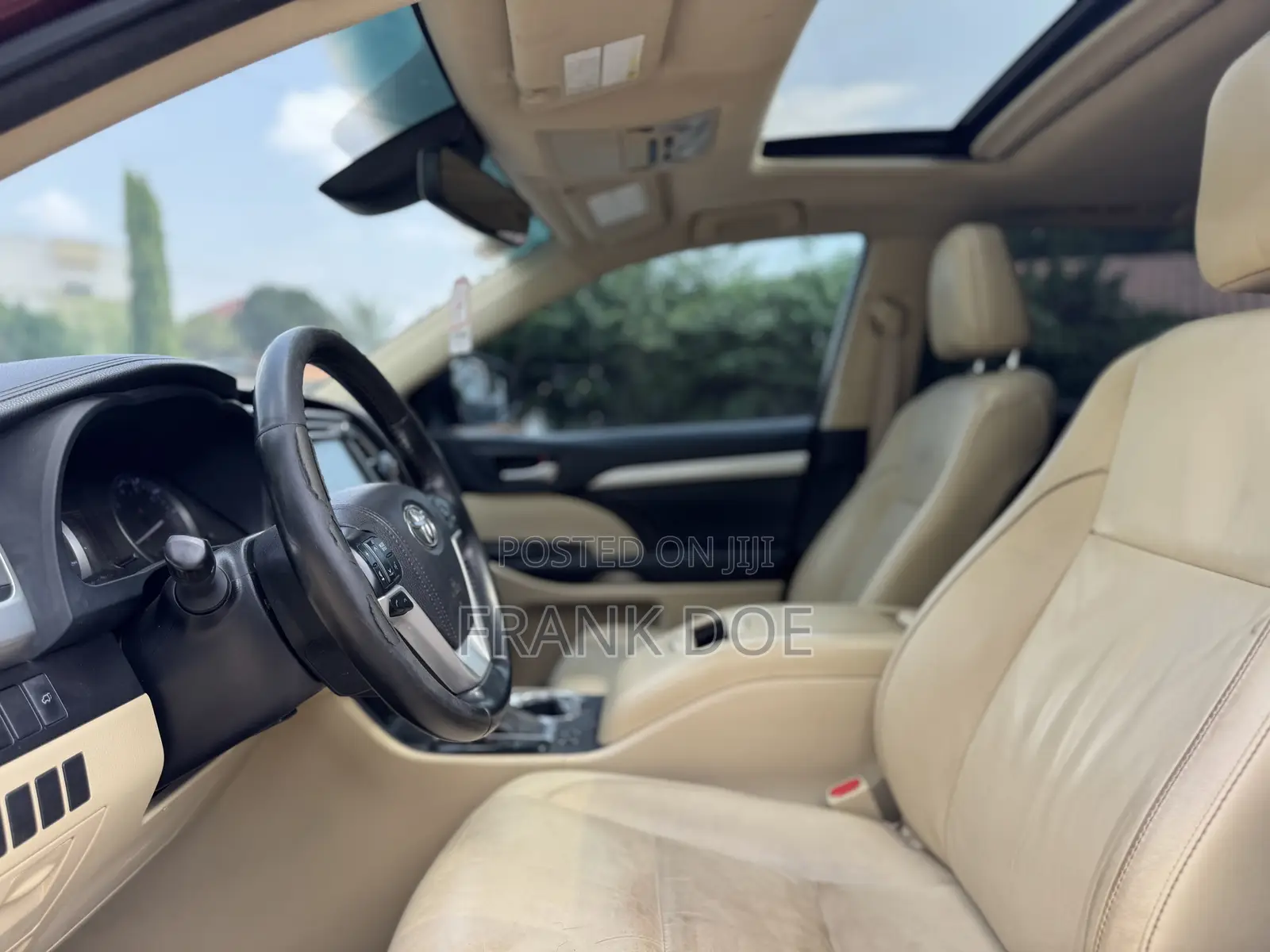 Toyota Highlander XLE 4x4 V6 (3.5L 6cyl 8A) 2018 Burgundy