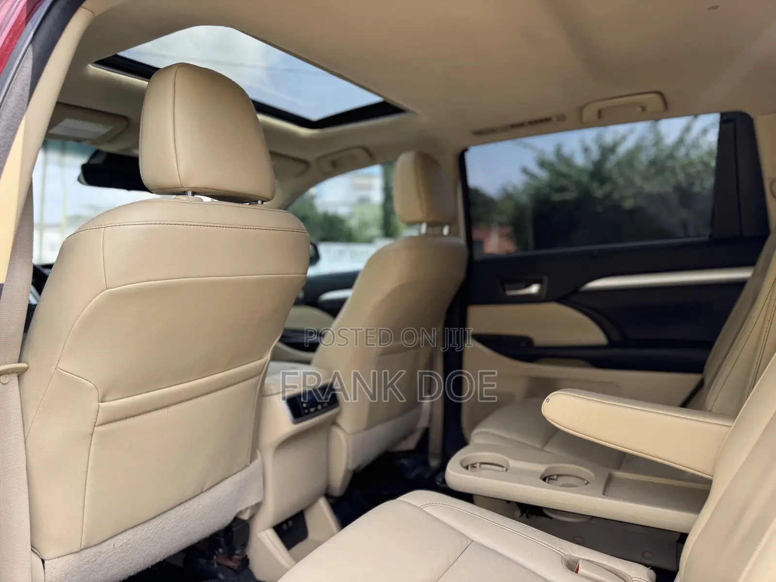 Toyota Highlander XLE 4x4 V6 (3.5L 6cyl 8A) 2018 Burgundy