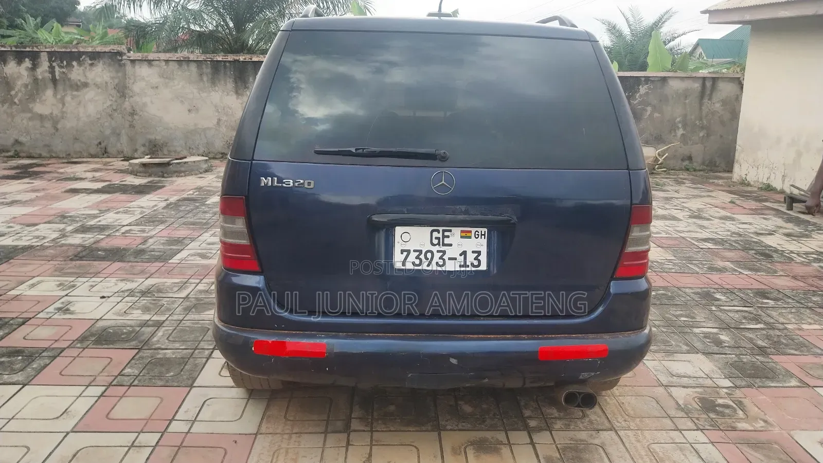 Mercedes-Benz M Class ML 350 2004 Blue